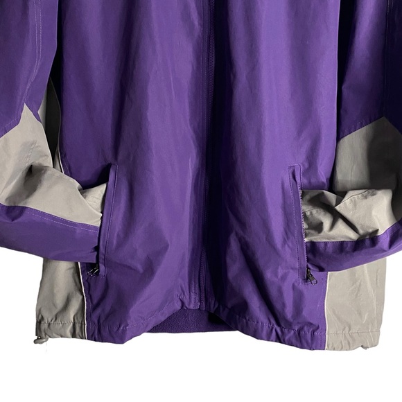 Alaska Rugged Wear Men's Purple/Gray Hooded Jacket - Picture 3 of 10